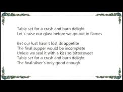 Dirty Loops - Crash and Burn Delight Lyrics