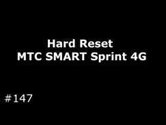 Hard Reset MTC SMART Sprint 4G