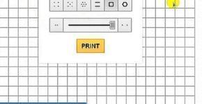 Как распечатать лист в линейку и клетку в формате А4