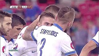Греция - Венгрия, Стафилидис, Гол, 1-0