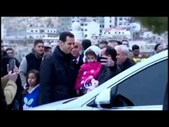 Визит президента аль Асада и его семьи в детский дом детей