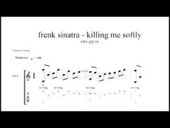 Frank Sinatra-Killing Me Softly-ноты для гитары табы
