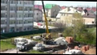 Стройка в парке 300-летия Таганрога идет ударными темпами