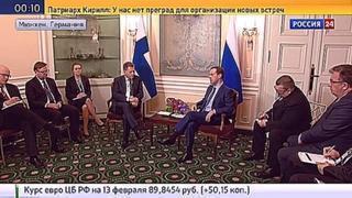 Дмитрий Медведев пригласил президента Финляндии с визитом в