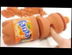 Kinetic Sand Fanta Baby Doll Bath Time Toy Surprise DIY How