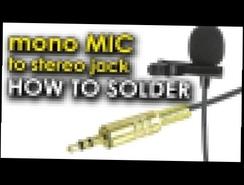 how to soldering mono mic to stereo jack? паять моно