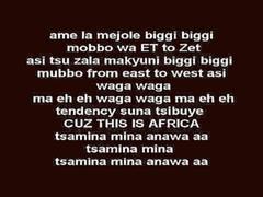 Shakira - Waka Waka This Time For Africa LYRICS
