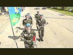 Марш-бросок аромашевских кадетов в честь дня ВДВ