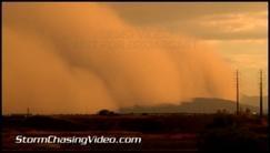 Огромная пыльная буря хабуб в городе Феникс, Аризона, 6