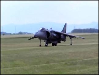 Укороченный взлет Harrier II
