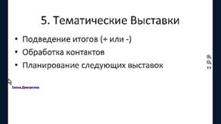 "Тематические выставки" Часть 2. Метод входящего потока